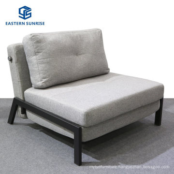 European Style Foldable Fabric Sofa Bed for Lunch Break